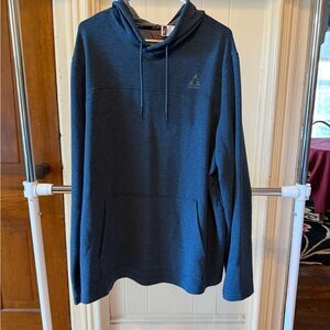 Gerry Weber Blue Fleece Performance Hoodie Pullover